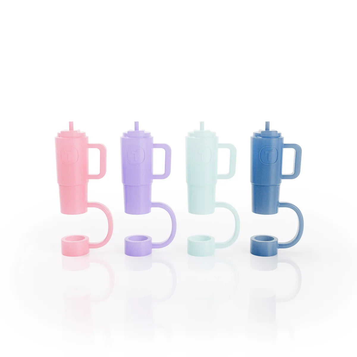 Tupperware® Silicone Straw Toppers for big T Tumbler | Set of 4