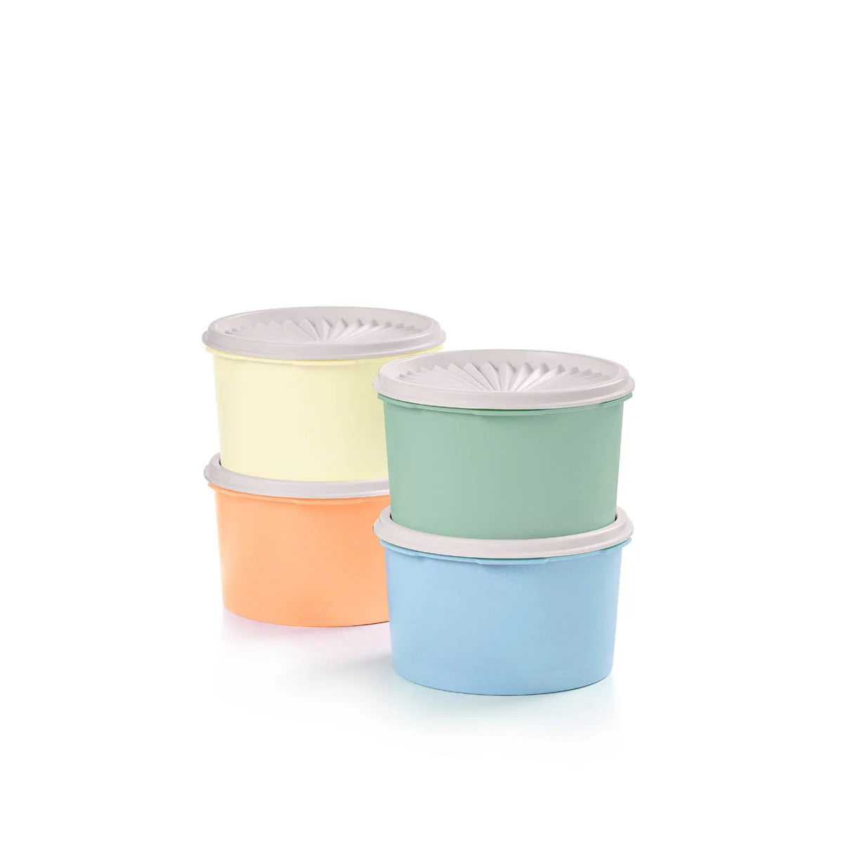 Vintage Small Decorator Canisters (Dreamy Pastels)
