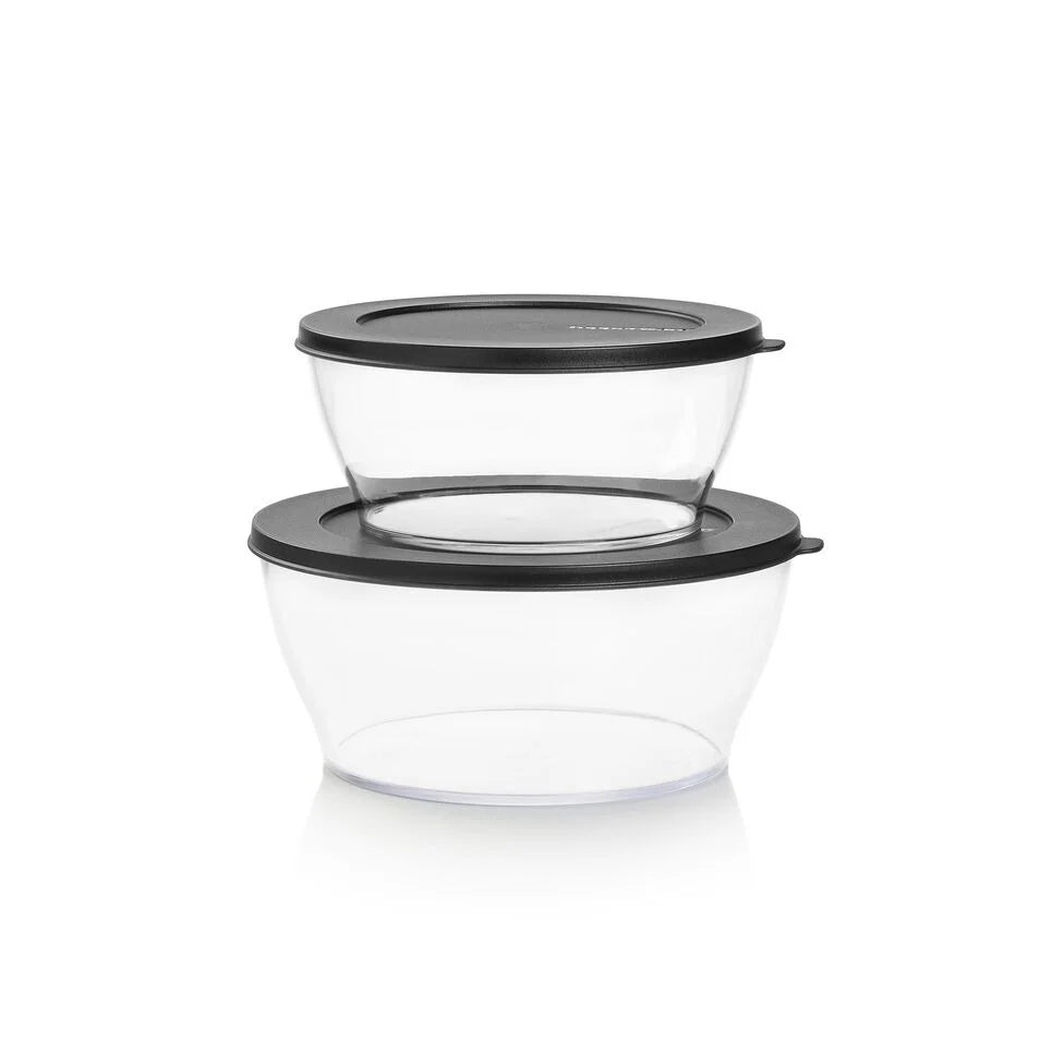 Clearly Elegant® Serving Set of 2
